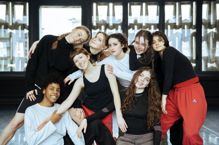 Élan Lyon, promotion 2025 - 2026, Centre national de la danse © Juliette Bellini