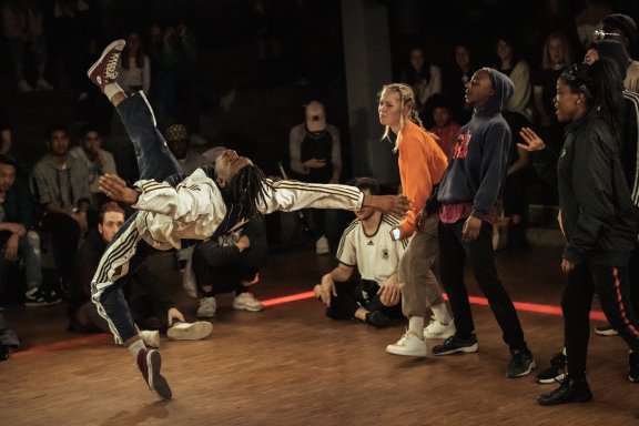 Battle Electro Spear Tournament, Fin de battle, Paris, novembre 2017 © Timothée Lejolivet