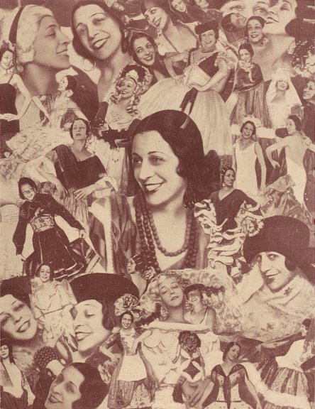 Programme de la Argentina au Palace Theatre (Londres), 24-25 juin 1931 Médiathèque du CND - Fonds Gilberte Cournand