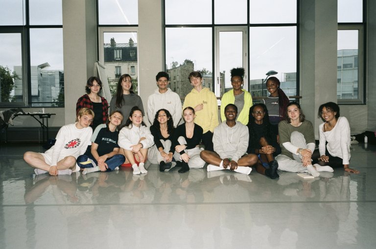 Élan Pantin, promotion 2021-2022,CND Centre national de la danse © Christophe Berlet