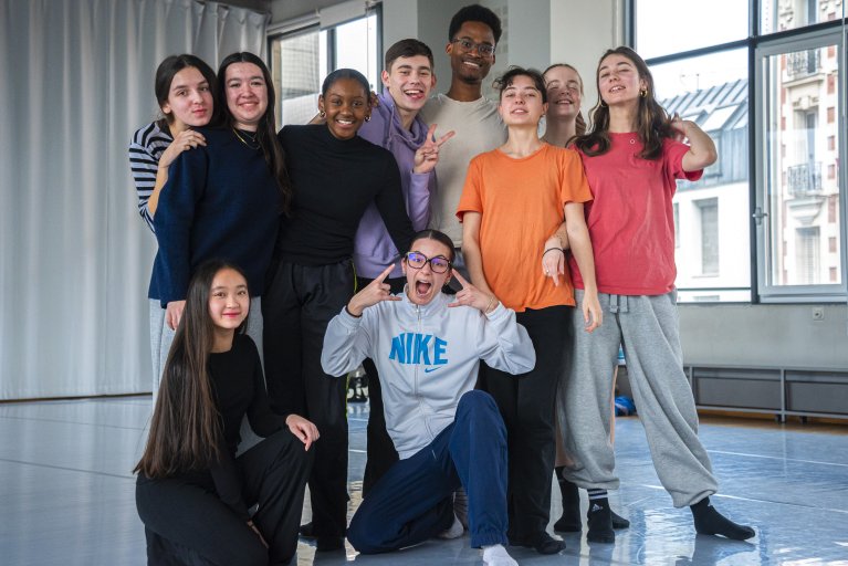 Élan Pantin, promotion 2024 - 2025, Centre national de la danse © Yvana Bolinois
