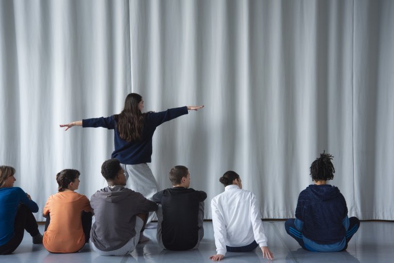 Élan Pantin, promotion 2024 - 2025, Centre national de la danse © Yvana Bolinois