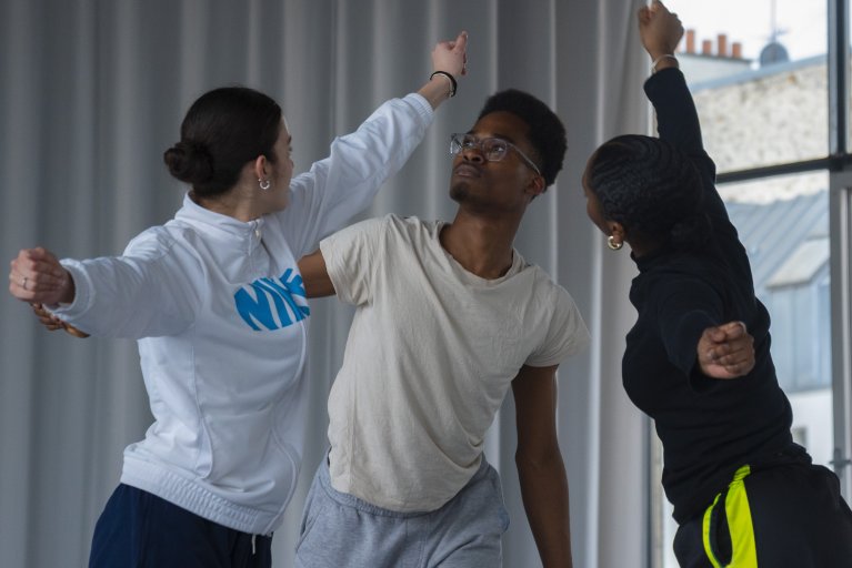 Élan Pantin, promotion 2024 - 2025, Centre national de la danse © Yvana Bolinois