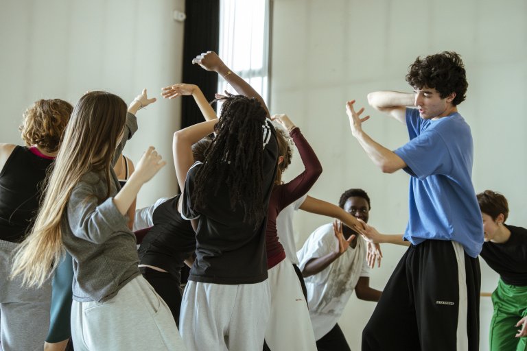 Élan Pantin, promotion 2025 - 2026, Centre national de la danse © Juliette Bellini