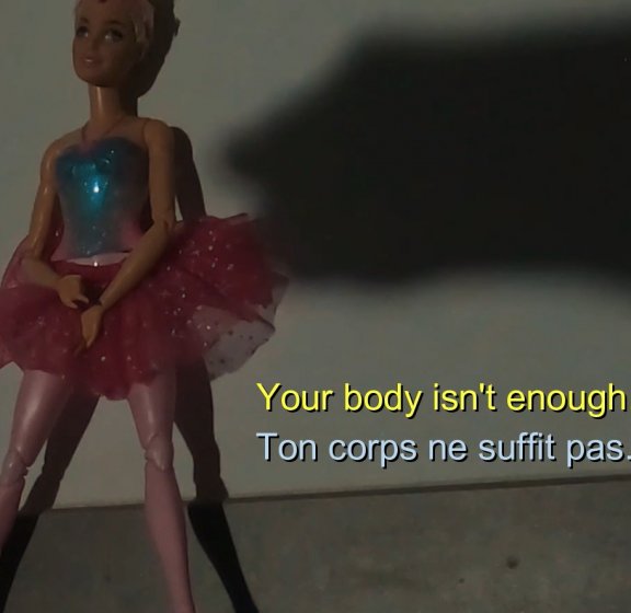 No anger, Barbie dans un bunker