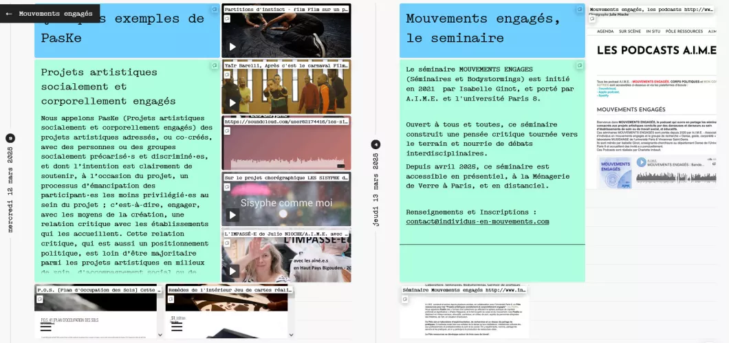 Les Cahiers de la manufacture / Mouvements engagés, poser les conditions de l’enquête