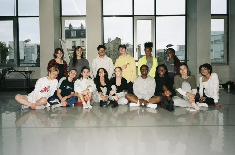 Élan Pantin, promotion 2021-2022, CND Centre national de la danse © Christophe Berlet