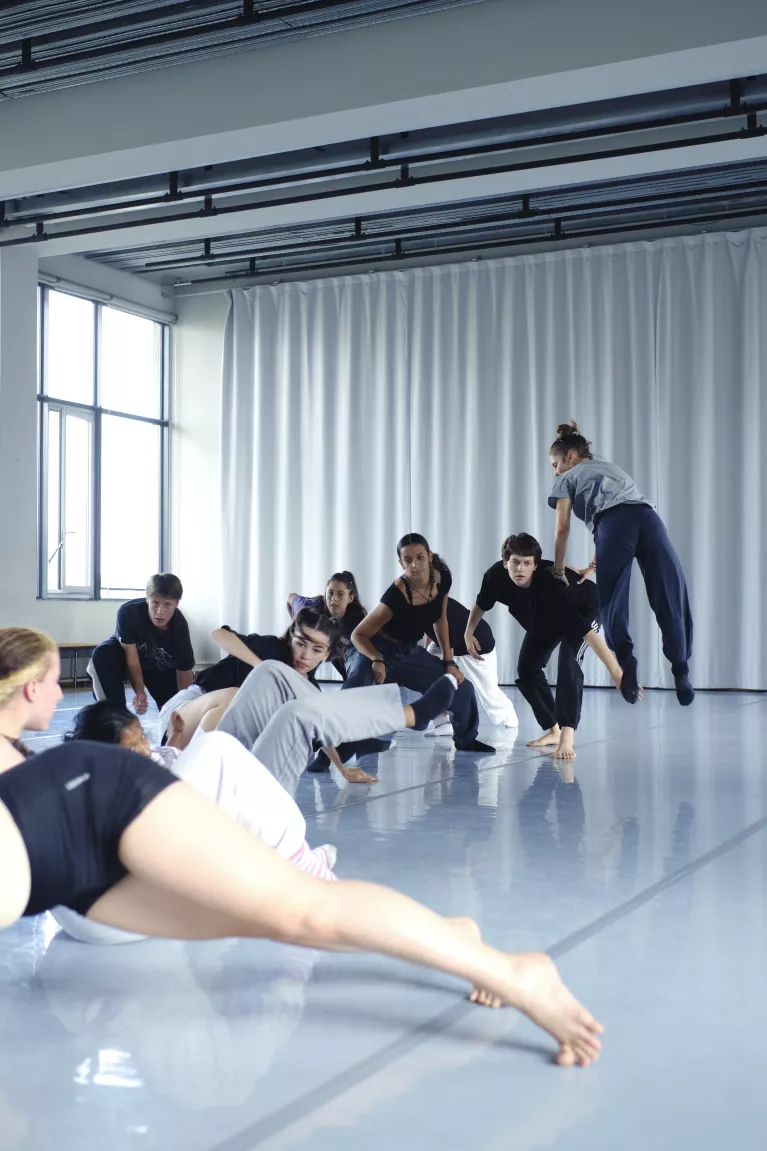Élan Lyon, promotion 2022-2023, CND Centre national de la danse © Valentin Russo