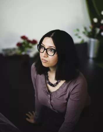 Portrait photograph of Kubra Khademi