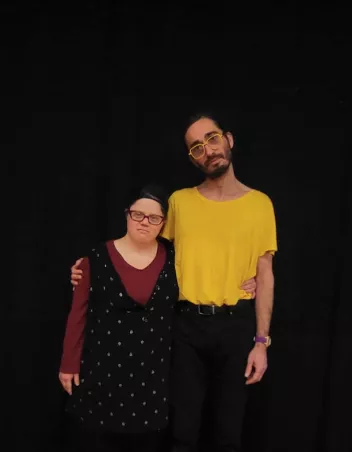 Portrait photo de Alice Davazoglou et Mickaël Phelippeau