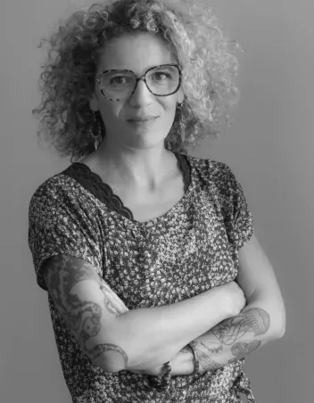 Photographie d'Elsa Dorlin