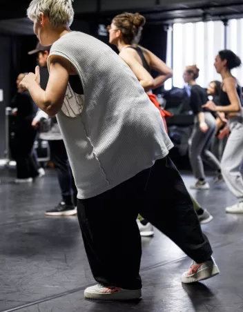Photo of a dance workshop