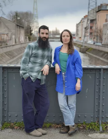 Photo de Vânia Vaneau et Jordi Galí