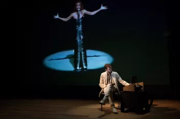 Photo from Christodoulos Panayiotou’s show “Dying on Stage”